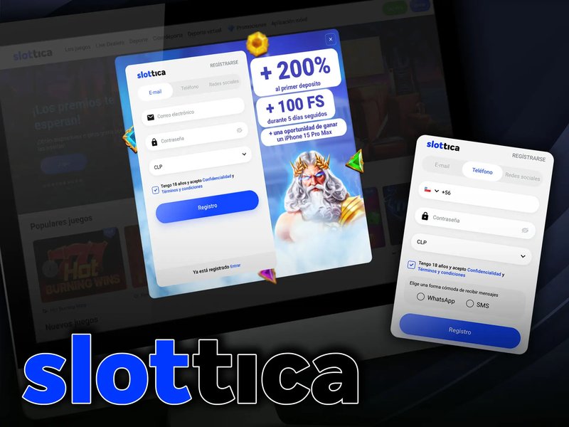 Cómo descargar la app de Slottica en Chile